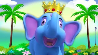 Hathi Raja Kahan Chale  Hindi Rhymes  हाथी राजा कहाँ चले  Kids Channel India  Nursery Rhymes [upl. by Jeminah]