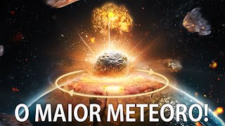 Meteoro caindo na terra Simulação [upl. by Aniram408]