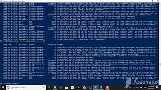 Getting logs from Event Viewer by using PowerShell cmdlet GetEventlog [upl. by Ognimod]