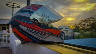 “Studds Thunder D8 Helmet Unboxing and Honest Review”  Studds thunder d8 helmet review [upl. by Batty]