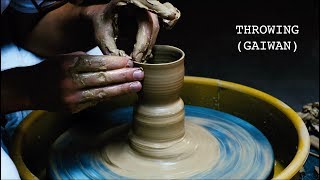 EP02  My Day at Clayfingers  tea ware making on the wheel [upl. by Asiul]