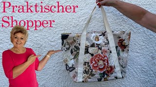 DIY Tasche mit Fächern und Reißverschluss Für Anfänger [upl. by Saba]