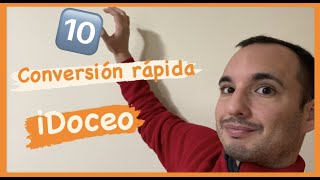 🔵 Configurar una Conversión rápida 💨 de notas en iDoceo para rúbricas que no valen 10 puntos [upl. by Hunley]