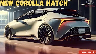 2025 Toyota Corolla Hatchback Official Reveal  FIRST LOOK [upl. by Oicor]