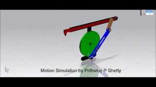 How Crank and Slotted lever Quick Return Motion mechanism works [upl. by Skippie506]