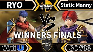 MVGRyo vs Static Manny  Winners Finals  Smash Conference 36 [upl. by Annauqahs]