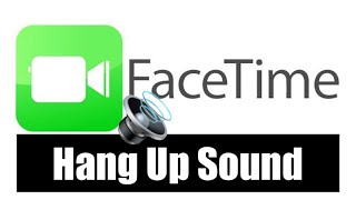 Face Time End Call Sound [upl. by Nosille]