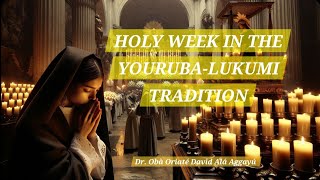 Holy Week in the Yoruba Lukumi Tradition and Covering the Orishas holyweek [upl. by Sollie781]