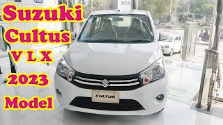 Suzuki Cultus V X L 2023 Model  New Suzuki Cultus Specs amp Features Detailed Review [upl. by Ative]