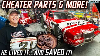 Insane Private Racing Museum Former NASCAR Driver Ronnie Thomas Shows Us His Massive Collection [upl. by Aliuqaj44]