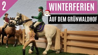 2 Winterferien auf dem Grünwaldhof ☃️  Schleich Serie 🎄 51220 [upl. by Herahab453]