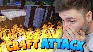 REWIS BRÜCKE VERBRENNEN  AUSRASTER 🔴 Craft Attack 4 6 [upl. by Safir]