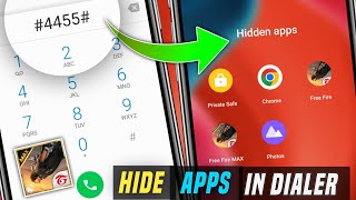 How To Hide Apps in Dialer  GamesApps   Dialer Me App Hide Kaise Kare  Hide Apps in Dialer [upl. by Proudman]