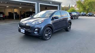 Carfive  Blue 2022 Gasoline Kia Sportage LX AWD SUV [upl. by Chara774]