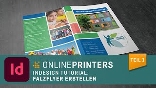 InDesign­Tutorial Falzflyer erstellen  Teil 1 [upl. by Barri]