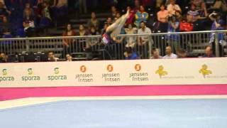 Larisa IORDACHE ROU Floor Senior Qualification European Gymnastics Championships 2012 [upl. by Greenwald]