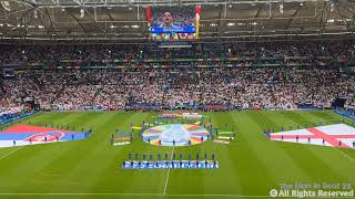 4K England anthem quotGod Save The Kingquot  England 21 Slovakia  Euro 2024 [upl. by Shanahan]