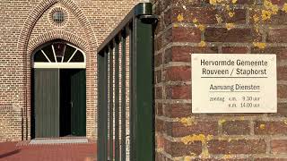 Hervormd Rouveen Staphorst  15 september 2024  0930  Ds JW Verboom Apeldoorn [upl. by Irim]