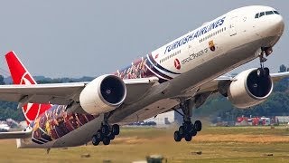 30 MINUTES PURE AVIATION  Over 100 AIRPLANE LANDINGS and DEPARTURES [upl. by Alarice]