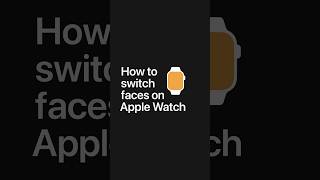 How to switch faces on Apple Watch  Apple Support [upl. by Llenwad738]