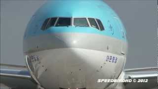 Boeing 777300ERs at Los Angeles International Airport [upl. by Bury]