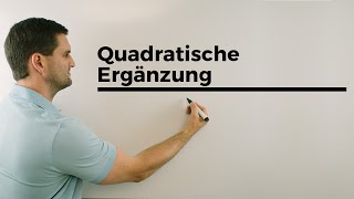 Quadratische Ergänzung Grundlagen mit Minus 2Binom  Mathe by Daniel Jung [upl. by Atis538]