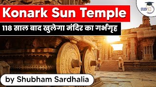 Konark Sun Temple opened to be after 118 years  UPSC Ancient History  Odisha Govt jobs OPSC IAS [upl. by Eelarat]