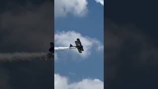 Wing walkers at Duxford [upl. by Valdis]