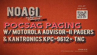 N0AGI  POCSAG PAGING  w Motorola Pagers and KPC9612  Vol 67 [upl. by Darcee]