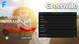 GREENVILLE OP AUTOFARM SCRIPT AND MORE  FIBER HUB [upl. by Knipe409]