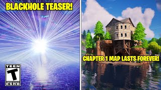 The NEW Fortnite Chapter 1 Map is Permanent [upl. by Eyde]