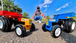 2 Big Tractor Model Unboxing  HMT 3522 amp New Holland 3630  4WD Farming Die Cast Equipment [upl. by Cristine351]