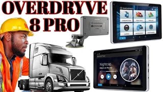 Rand Mcnally OverDryve 8 Pro Truck GPS Buy Unbox Setup vnl125 [upl. by Dinsmore668]