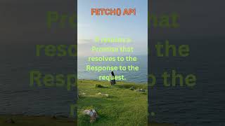 Fetch API [upl. by Coyle]