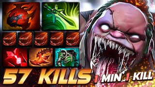 Pudge 57 KILLS  Mega Butcher  Dota 2 Pro Gameplay Watch amp Learn [upl. by Erdah454]