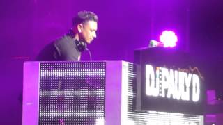 DJ Pauly D  Opening  In A World Like This Tour  Comerica Theatre Phoenix AZ  9513 [upl. by Okiruy]