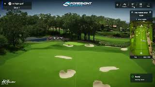 in flight golf The Farms FSXPlay course amp practice facilities flyover [upl. by Nywroc]