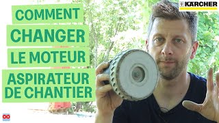 Comment changer le moteur dun aspirateur de chantier Karcher [upl. by Aneed136]