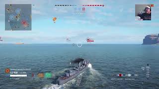 LIVE World of Warships Legends Gameplay October 1st [upl. by Aryl]