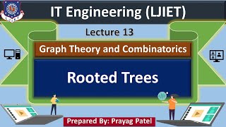 Lec13Rooted Trees  Graph Theory and Combinatorics  IT Engineering [upl. by Sherborn60]