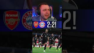 BAYERN MIT 22 IN LONDON championsleague bayern arsenal fcb shorts goal fcbayern [upl. by Klimesh]