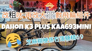 Dahon K3 Plus KAA693MINI 改粗改大T數👍🍻《mbike 男人嘅浪漫》 [upl. by Fogg361]