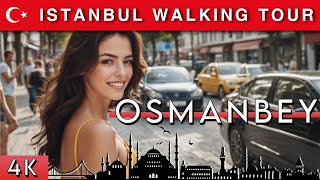 ISTANBUL 🇹🇷  ❤️ OSMANBEY  March 2024  4K HD•60 fps [upl. by Clova334]