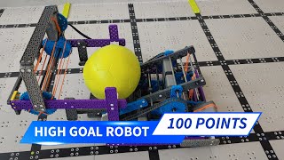 100 points  NEW VEX IQ Rapid Relay quotMisfirequot shooting Robot by Ben Lipper [upl. by Penrod]