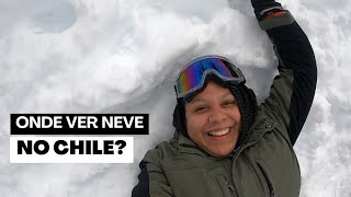 ONDE VER NEVE EM SANTIAGO  Conheça o PARQUE FARELLONES o parque de diversões na NEVE do CHILE [upl. by Rip]