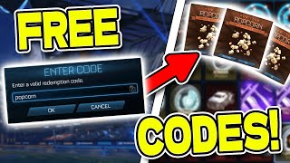 2024 ALL FREE ROCKET LEAGUE CODES [upl. by Holcman]