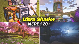 Ultra Realistic Shader Mcpe 12051 😁 Render Dragon  100 Working [upl. by Aineles557]