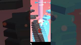 Helix stack jump Game games viralshorts shorts [upl. by Nailimixam501]