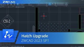 Hatch Upgrade  ZWCAD 2023 SP1 [upl. by Yelsa]