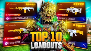 TOP 10 BROKEN META Loadouts in Warzone 3 Zero Recoil [upl. by Neelyar]